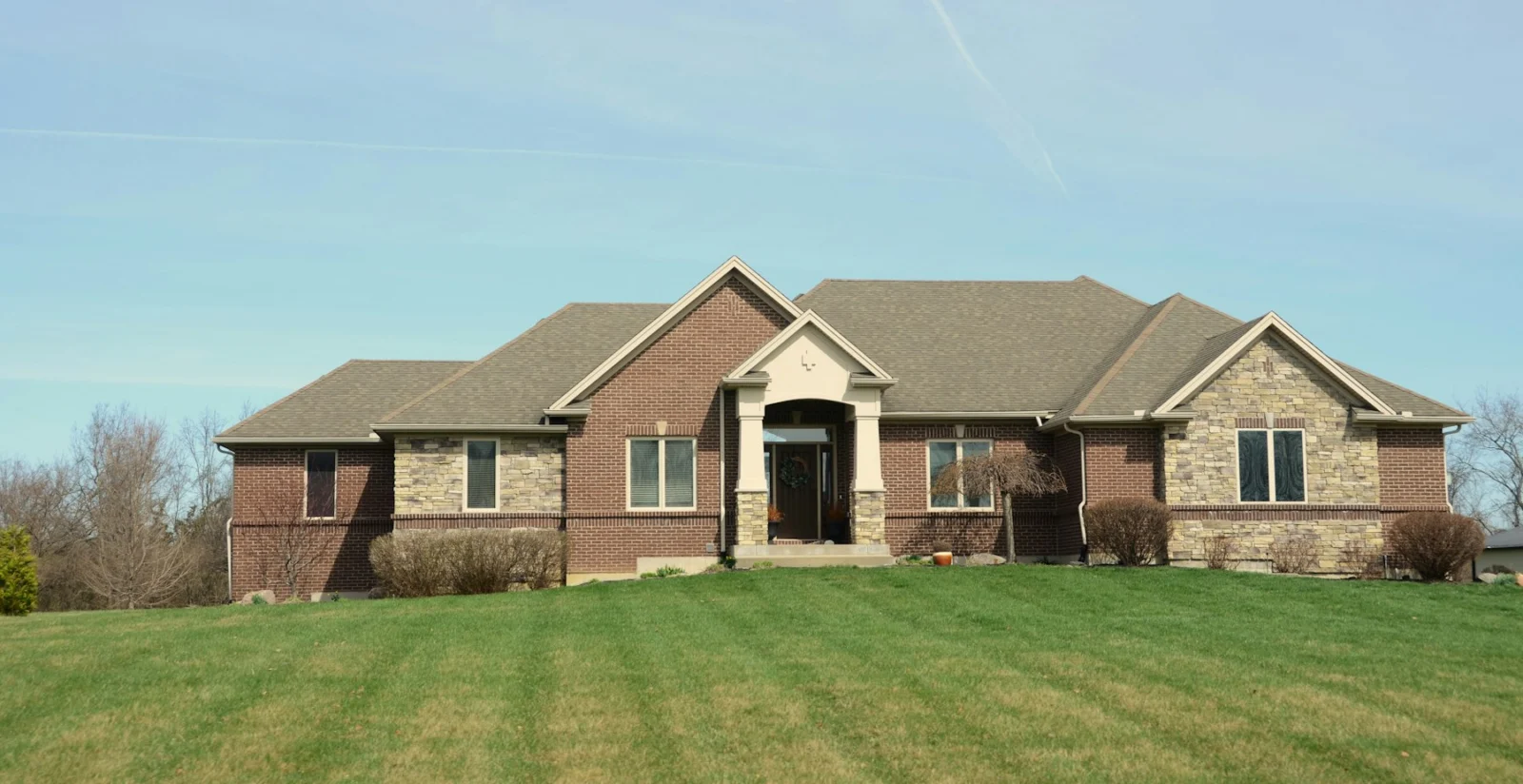 After: Front lawn renovation (demonstration)